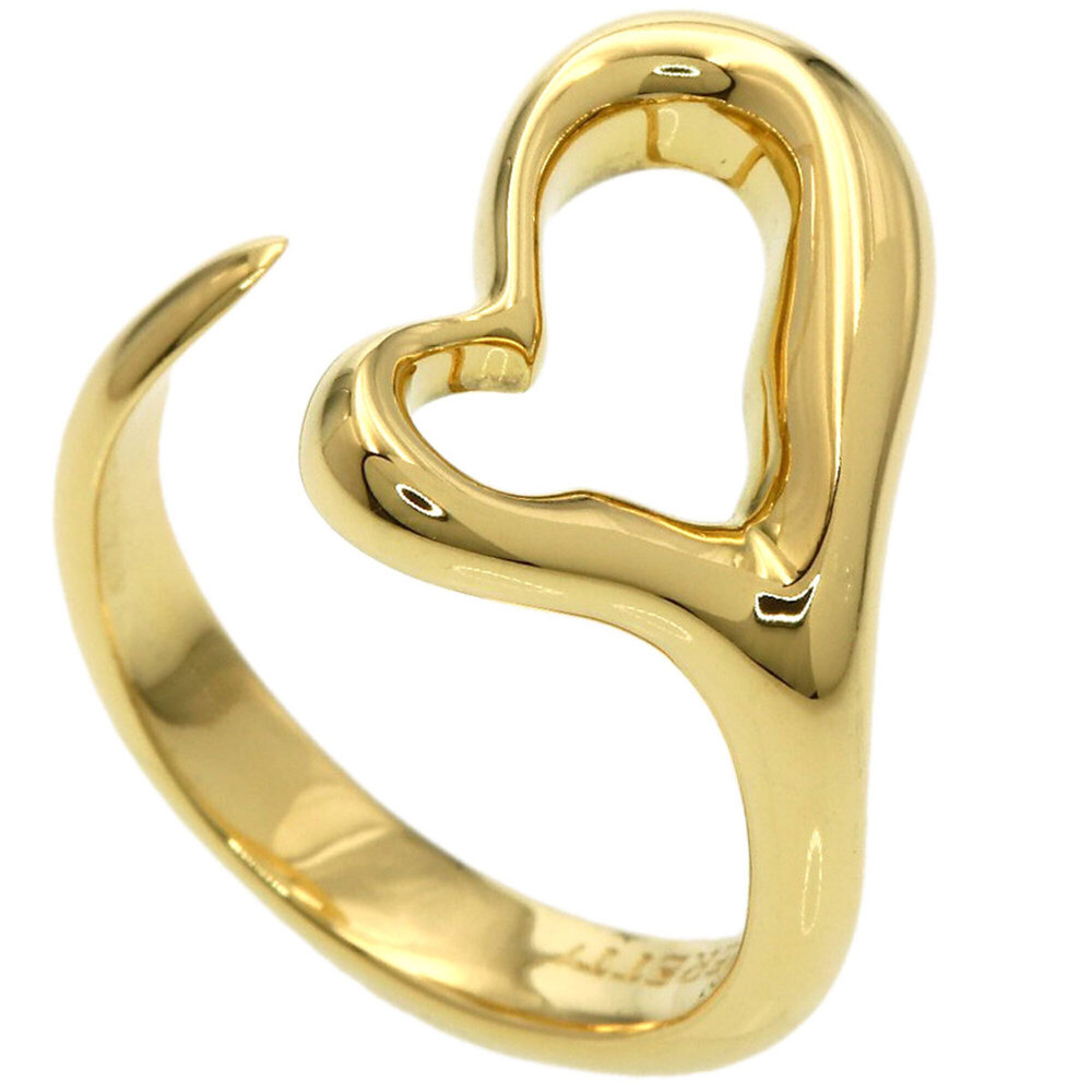 Tiffany & Co. Open Heart Ring, 18K Yellow Gold, Women's.